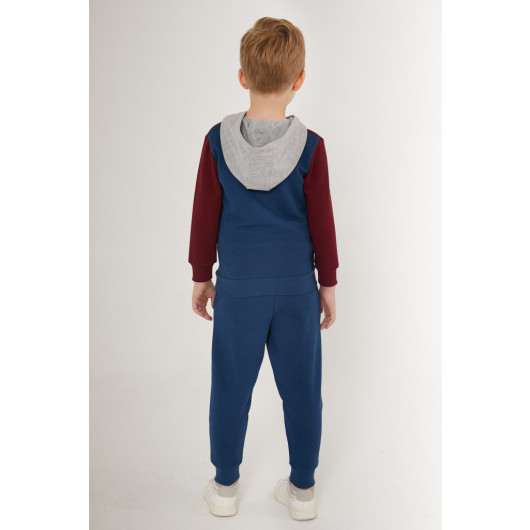 Boy Licensed Kangaroo Pocket Tracksuit Set