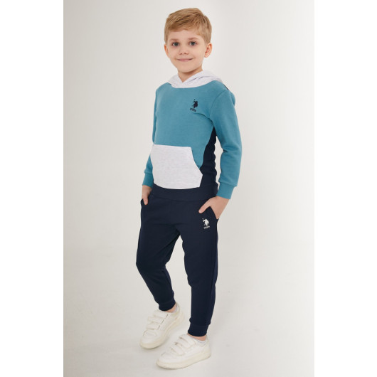 Boy Licensed Kangaroo Pocket Tracksuit Set