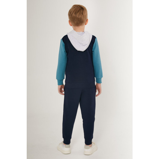 Boy Licensed Kangaroo Pocket Tracksuit Set