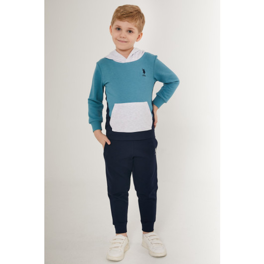 Boy Licensed Kangaroo Pocket Tracksuit Set