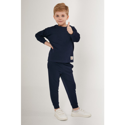 Boy Licensed Classic Crew Neck Tracksuit Set