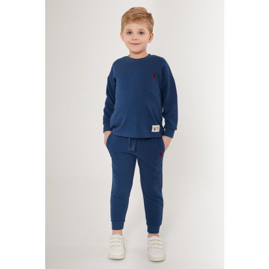 Boy Licensed Classic Crew Neck Tracksuit Set