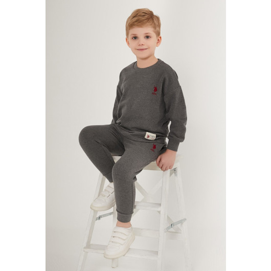 Boy Licensed Classic Crew Neck Tracksuit Set