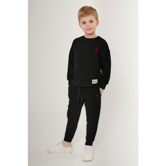 Boy Licensed Classic Crew Neck Tracksuit Set