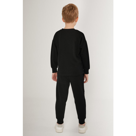 Boy Licensed Classic Crew Neck Tracksuit Set