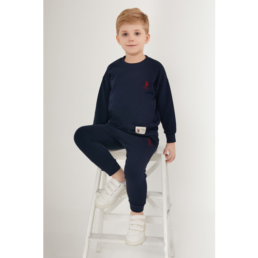 Boy Licensed Classic Crew Neck Tracksuit Set