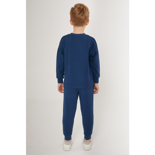 Boy Licensed Classic Crew Neck Tracksuit Set