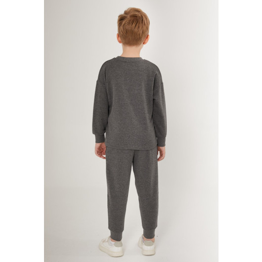 Boy Licensed Classic Crew Neck Tracksuit Set