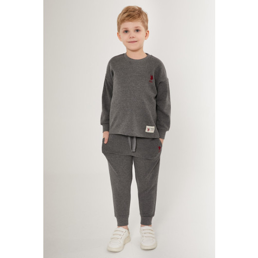 Boy Licensed Classic Crew Neck Tracksuit Set