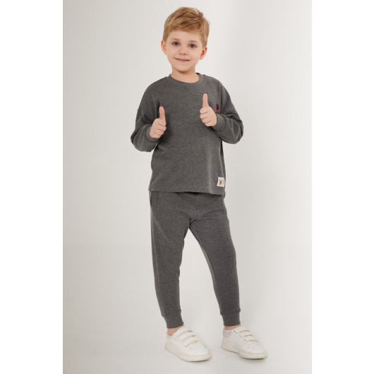 Boy Licensed Classic Crew Neck Tracksuit Set