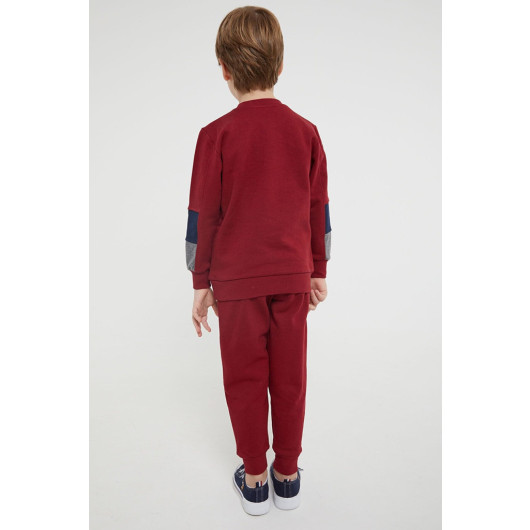 Boy Kangaroo Pocket Tracksuit Set