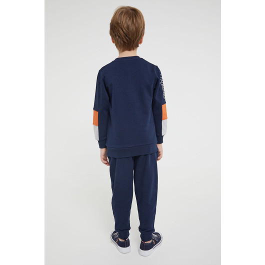 Boy Kangaroo Pocket Tracksuit Set