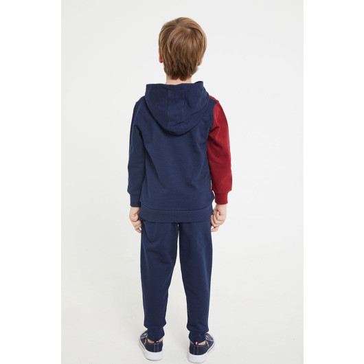 Boy Hooded Tracksuit Set