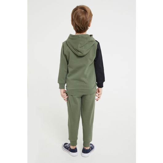 Boy Hooded Tracksuit Set