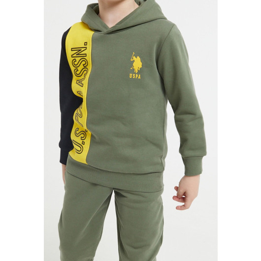 Boy Hooded Tracksuit Set