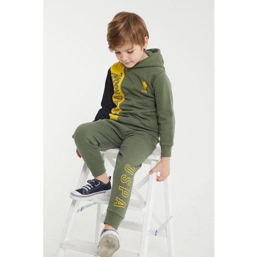 Boy Hooded Tracksuit Set