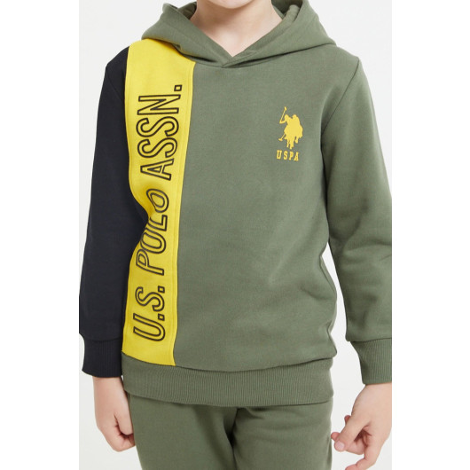 Boy Hooded Tracksuit Set