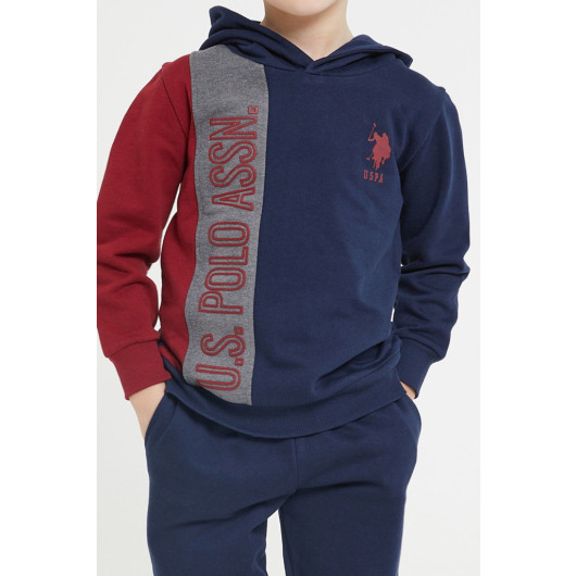 Boy Hooded Tracksuit Set