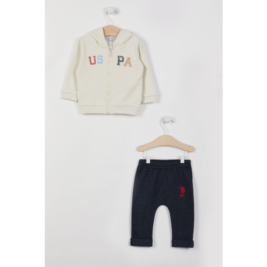 Zippered Baby Boy Long Sleeve 3 Piece Set