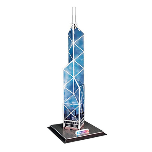 Bank Of China Tower 3D Puzzle Jigsaw Model