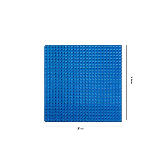 Funny Blocks 300 Pieces Plastic Boxed Micro Blocks With Blue Application Base
