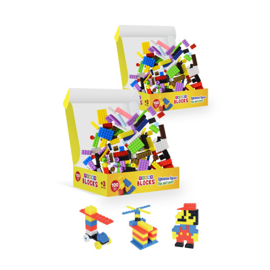 Funny Blocks Mini 200 Pieces Fun Blocks