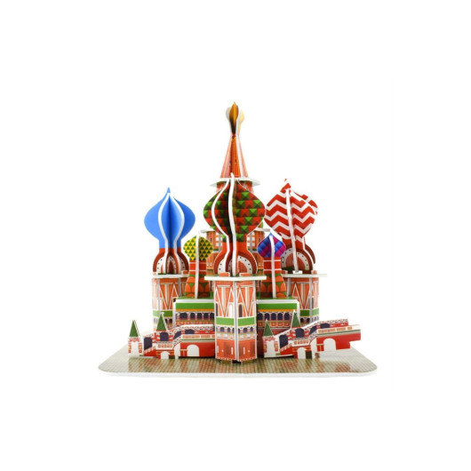 St Basils Cathedral 3D Puzzle Jigsaw Model