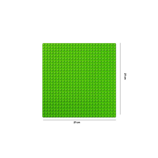 Micro Block Funny Blocks With Green Application Ground 300 Pieces In Plastic Box