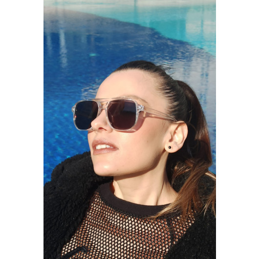 Unisex Sunglasses Transparent