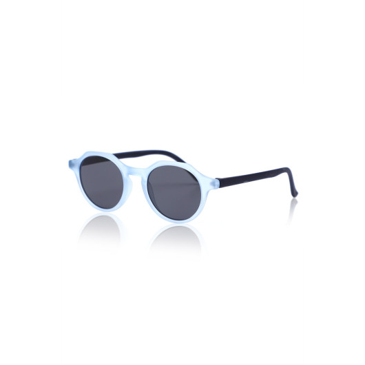 Unisex Sunglasses, Blue Dark Blue Double Color