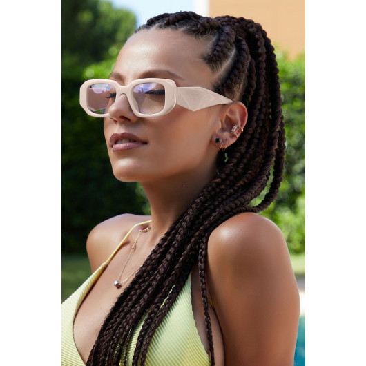 Women Blue Light Protection Glasses Nude