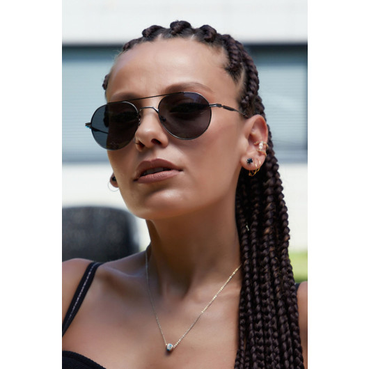 Women Sunglasses Smoked Black