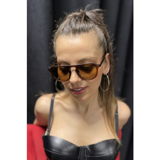 Matte Brown Unisex Sunglasses