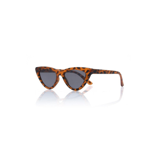 Women Brown Leopard Pattern Sunglasses