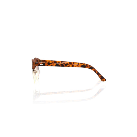 Unisex Sunglasses Leopard Brown