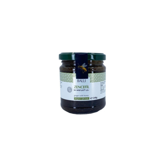 Ginger And Honey Herbal Paste, Soothes Cold And Flu, 240 Gr