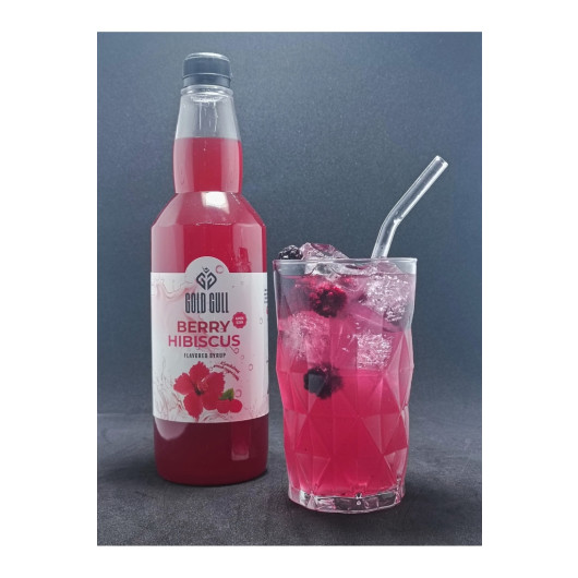 Berry Hibiscus Flavored Syrup