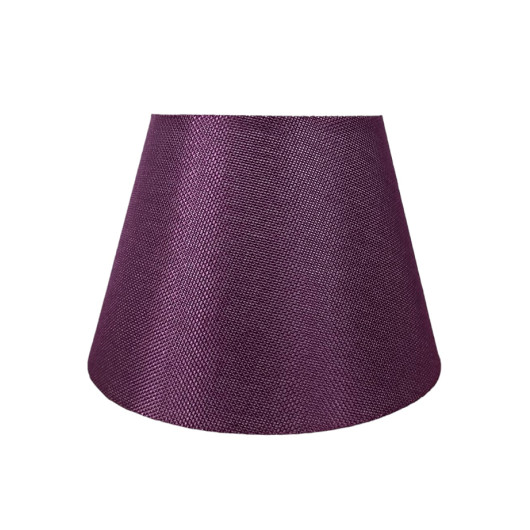 Lampshade Head Ready Made Hat Purple Gray Fabric