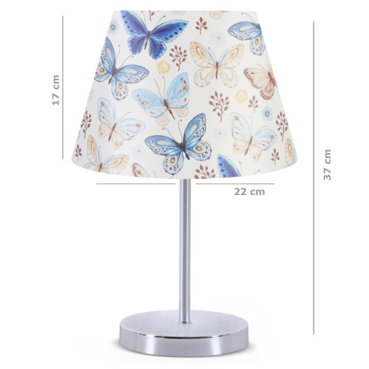 Children Room Chandelier And Lampshade Set Butterfly Pattern