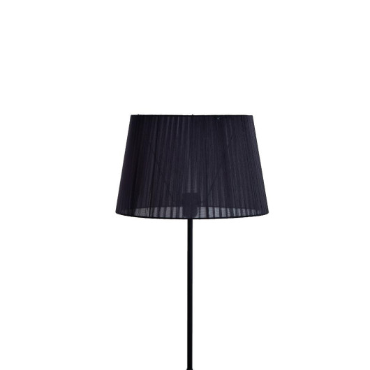 Magnolia Black Tulle Metal Floor Lamp