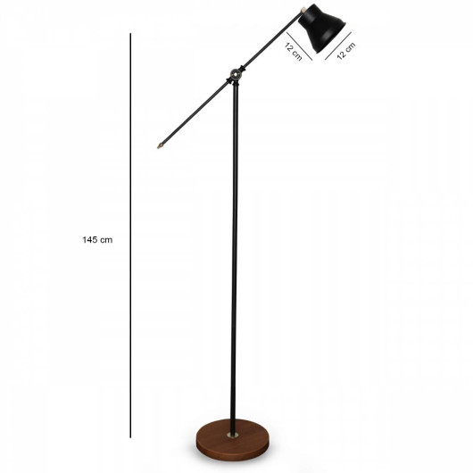 Metal Adjustable Desk Lighting Floor Lamp
