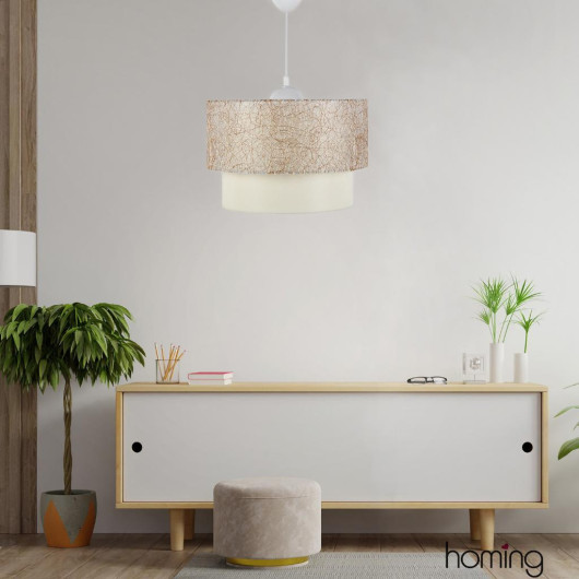Pasta Single Pendant Lamp Chandelier With Gold String