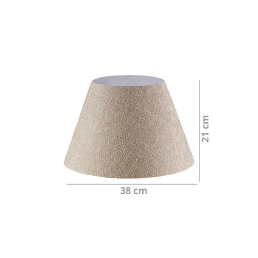 Practical Replacement Floor Lamp Head Conical Fabric