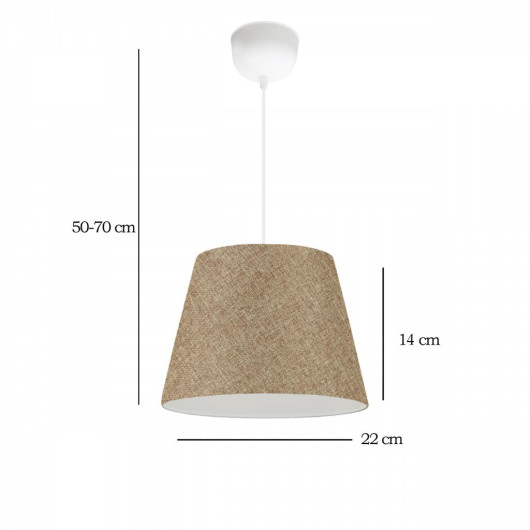 Ceiling Pendant Lamp Conical Chandelier Suitable For Hallway Entrance