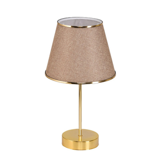Golden Lamps, Beige Striped Fabric, Number 2