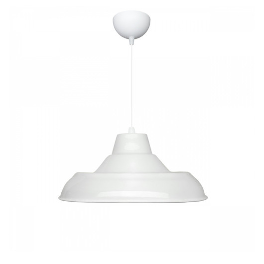 White Metal Retro Style Pendant Lamp Kitchen Chandelier Office Lighting