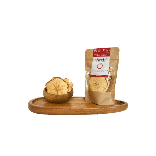 Dried Red Apple Slices 100 Grams