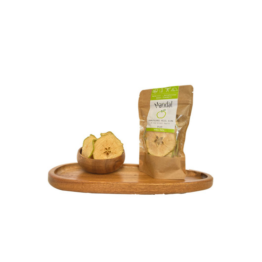 Dried Green Apple Slices 50 Grams