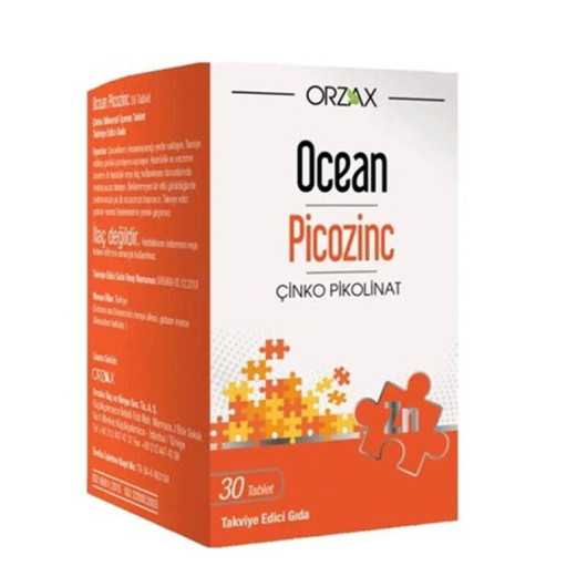 Ocean Picozinc 30 Tablets 15 Tablets Gift
