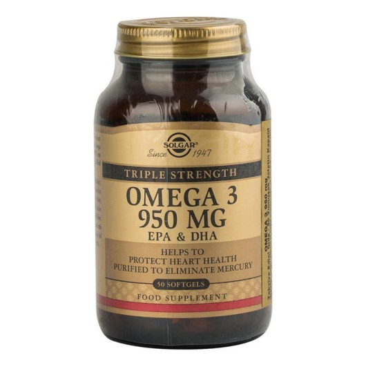 Solgar Omega 3 950 Mg 50 Capsules